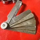 Blue-point FB-335 Feeler Gauge Set Sae/metric Usa Folding Blade Tool. Fixed Price $22.99.