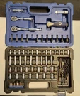 Kobalt Ratchet And Socket Set Sae/metric Missing Couple Pieces 0573340. Fixed Price $45.00.
