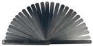 Mitutoyo 184-303S, Thickness / Feeler Gage, 0.05MM 1MM, 28 Leaves, 150MM. Fixed Price $94.00.