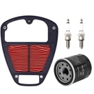 Oil Filter Spark Plug Repair Kit For Kawasaki VN900 Vulcan 2006-2023. Fixed Price $38.24.