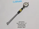 Mitutoyo 511-106 .6"-1.4" Dial Bore Gage W/ NO.2923-10 Indicator .0001"(USED).. Fixed Price $110.00.
