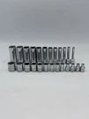 Sk 1/4 Drive Metric Socket Set Usa Deep & Standard 6 Point Superkrome Lot. Fixed Price $175.00.