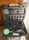 Snap-on MT37A Oil Pressure Gauge Set With Adapters & Instructions 0-100 Psi Aa. Fixed Price $74.99.