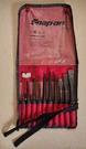 Snap On PPC710BK 11 Piece Punch And Chisel Set. Fixed Price $109.98.
