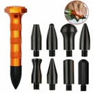 Diy Paintless Car Dent Repair Pen Metal Tap Down 9 Heads Tips Removal Tools. Fixed Price $7.95.