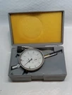 Vintage Mitutoyo 2046-08 0.01-10MM 0-100 Dial Indicator With Box. Fixed Price $49.00.