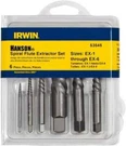 Irwin 53545 Bolt Extractor Sets Mp #1,2,3,4,5,6 6PC Screw. Fixed Price $33.09.
