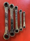 Blue Point RBZ605 Pc 12-PT Sae Latch-on Offset Ratcheting Box Wrench. Fixed Price $89.99.
