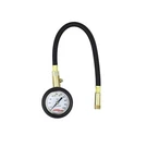 Accu-gage Tire Pressure Gauge 11 In. Braided Air Hose Straight Chuck 100 Psi. Fixed Price $13.89.