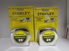 Pcs. Stanley 33-425, 25' Powerlock Tape Measures 1" Wide. Fixed Price $36.99.