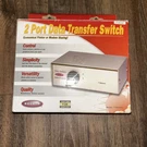 Belkin Data Transfer Kit (F1B024-2E) 2-PORTS External Switch. Fixed Price $30.00.