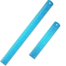 Stainless Steel Ruler And Metal Kit With Conversion Table (blue, 12 Inch, 6. Fixed Price $12.05.