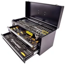 Jegs 85325 170-PIECE Mechanic's Tool Box Set Black Powdercoated Steel. Fixed Price $177.97.