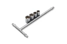 Motion Pro Tri-drive Mini T-handle Kit, 1/4" W/ 8,10,12,13 Mm Sockets 08-0389. Fixed Price $22.99.
