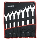 Sunex 9707A 7-PIECE 12-POINT Straight Raised Panel Jumbo Combination Wrench Set. Fixed Price $124.99.