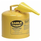 Eagle Mfg UI50FSY Type Safety Can, Galvanized Steel, Gal, Self-closing Lid,. Fixed Price $85.19.