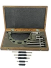Mitutoyo 6" Interchangeable Tip Outside Micrometer .001" 104-137 Guc W Box. Fixed Price $224.95.