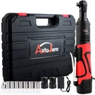 18V 2BATTERY Electric Cordless Ratchet 3/8" Right Angle Wrench Impact Power Tool. Fixed Price $41.90.