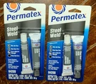 Lot Of Tubes Permatex Steel & Metal Weld: Resin/hardener - #84209. Fixed Price $14.99.