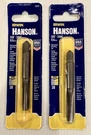 2 Pack Irwin Hanson 8134 3/8"-16NC High Carbon Steel Plug Tap. Fixed Price $17.95.
