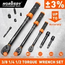 Torque Wrench Adjustable 1/2" & 3/8" 1/4" Drive Reversible Cr-v. Fixed Price $75.99.