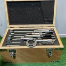 Central Tool Outside Micrometers Set 0-6 (model 3M116) 0.0001 All Glide Smoothly. Fixed Price $270.00.