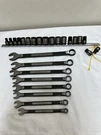 Kobalt Combination Metric Wrench Set Of & 18 Piece Socket Sae. Fixed Price $34.99.