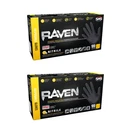 Sas Raven Black Nitrile Powder Free 7MIL Bundle Of 2 (100 Gloves/box). Fixed Price $32.00.