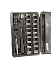 Stanley 1/4 In. Drive Sae/metric Mechanics Tool Set (41-PIECE) With Case. Fixed Price $19.99.