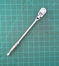 Snap Tools F731A 3/8" Drive Flex Swivel Head Long Handle Ratchet Vintage. Fixed Price $70.00.