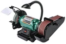 Jegs 95720 Belt Sander & Bench Grinder Combo In. X 28 W/ 80 Grit Sandi. Fixed Price $149.99.