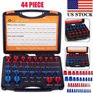 44PCS Inch & Metric Set Nut Bolt Thread Checker Identifier Gauges Box. Fixed Price $29.99.