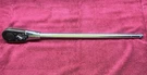 Snap On 3/4" Drive L72T Chrome Ratchet Head With 19 Handle. Fixed Price $150.00.