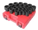 Sunex 4684 17PC 3/4 In. Drive 6PT Heavy Duty Metric Impact Socket Set. Fixed Price $370.87.