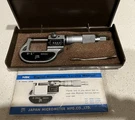 Nsk Rolling Digital Micrometer 550-601 Japan 0-1" Range 0.0001 Yuan. Fixed Price $50.00.