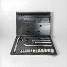 21PC Armstrong Usa 1/2 Dr 12PT Socket Set W/ Ratchet, Breaker Bar, Extension. Fixed Price $185.00.