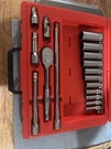 Snap-on Tools 17 Piece 3/8 Drive Expandable General Service Set 107ATMPB + Ext. Fixed Price $450.00.