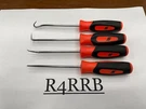 Snap-on Tools Usa New Orange Mini Soft Grip Instinct Awl Hook Pic Set SGASA204CO. Fixed Price $99.95.
