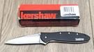 Kershaw Black Leek Pocket Knife W/ Stud, Clip & Assisted Opening Usa #1660SWBLK. Fixed Price $92.99.