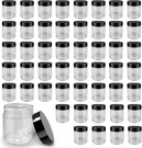 50 Pack 4 Oz Clear Plastic Jars With Lids - Small/mini Containers For Slime. Fixed Price $28.77.
