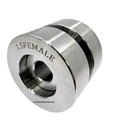 Dimple Die 1-1/2" High Grade Treated Tool Steel Press Or Bolt Together. Fixed Price $59.99.