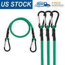 Workpro 24 Inch Bungee Cords With Hooks, Pack Superior Rubber Heavy Duty Green. Fixed Price $10.49.