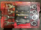 Gear Wrench Kd Tools EHT9309 Ratcheting Combination Set. Fixed Price $120.00.
