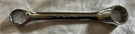 1987 Snap-on Tools Usa 11/16" 13/16" 10 Offset Short Box Chrome Wrench XS2226. Fixed Price $25.00.