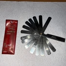 Vintage Sears Companion No. 4058 15-BLADE Thickness Gauge With Pouch Usa. Fixed Price $18.50.