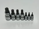 Matco Tools 7PC Torx Bit Chrome Socket Driver Set Lot T60 T55 T50 T47 T27 T20 T8. Fixed Price $59.99.