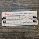 Snap-on English/metric Converter Inches Meters Temperature Slide Rule SS-462 8B2. Fixed Price $21.98.