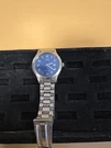 Timex Indiglo Wr 30M Mens Blue Face Watch Runs New Battery.. Fixed Price $18.00.