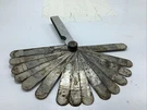 Vintage Craftsman 40803 Feeler Gauge Metric 15 Blade. Fixed Price $11.99.