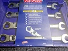Westward Ratcheting Combination Wrench Set, Metric, 1LCE1 (jt). Fixed Price $40.00.